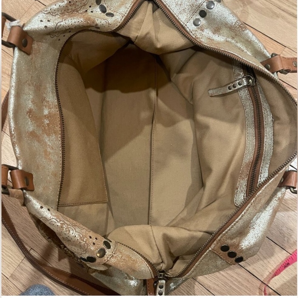 FREE PEOPLE We The Free Pyrite Augustine Tote Free People NWT - Picture 13 of 14